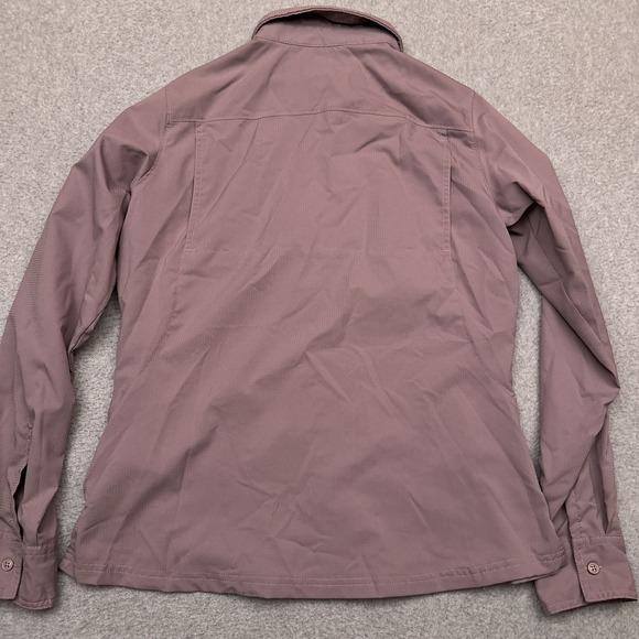 Columbia Omni-Shade Vented Fishing Shirt Womens Medium LS UPF Sun Protection - Picture 8 of 9